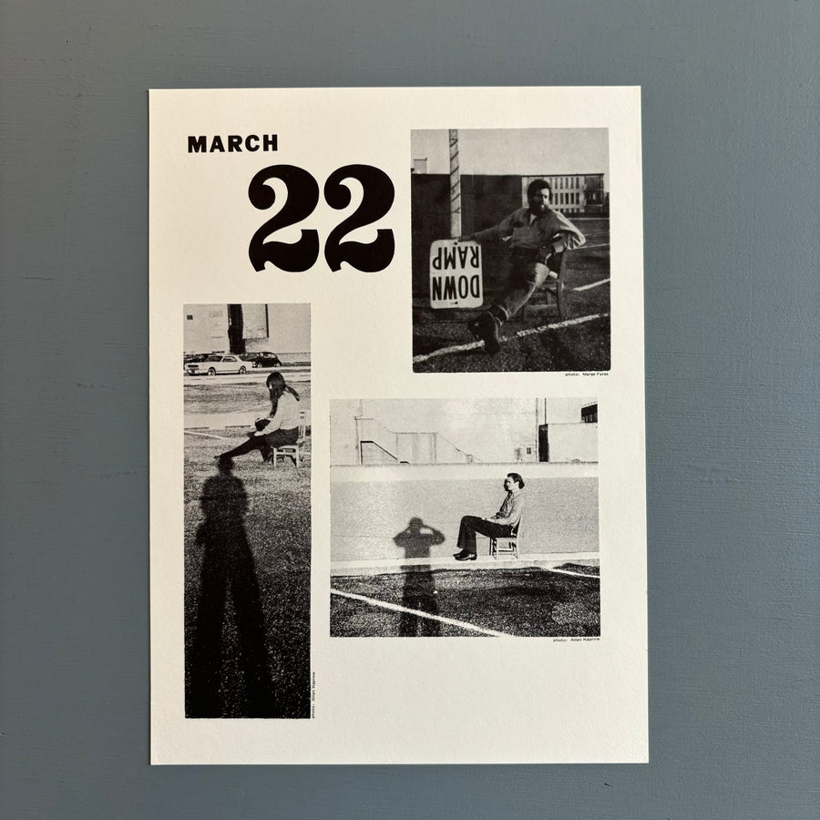 Allan Kaprow - Pose - Multiples Inc. 1970 - Saint-Martin Bookshop