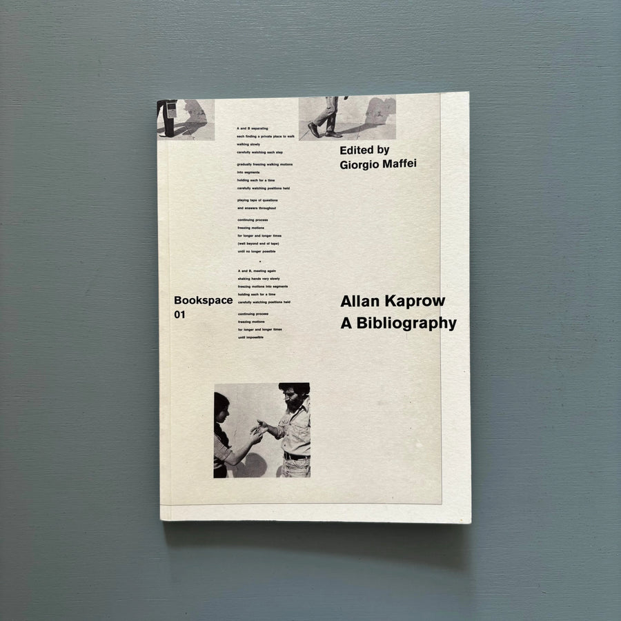 Allan Kaprow: A Bibliography - Mousse 2011 - Saint-Martin Bookshop