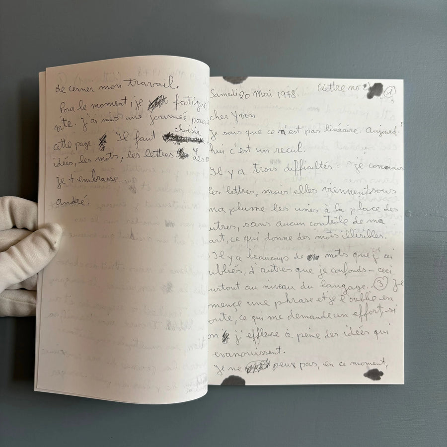 André Cadere - Lettres sur un travail - JBE Books 2022 - Saint-Martin Bookshop