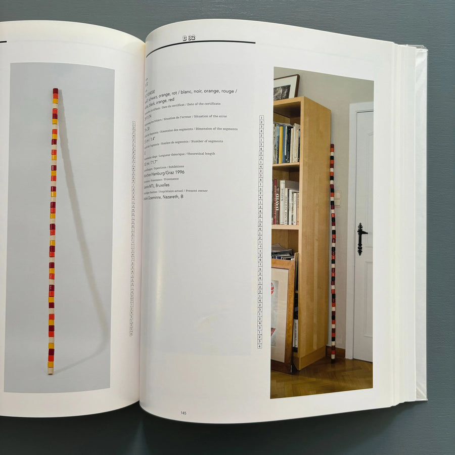 André Cadere - Catalogue raisonné - König 2008 - Saint-Martin Bookshop