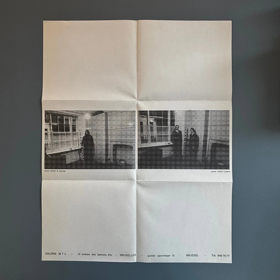 André Cadere - Documenting Caderé, 1972 - 1978 poster - Muzee 2013