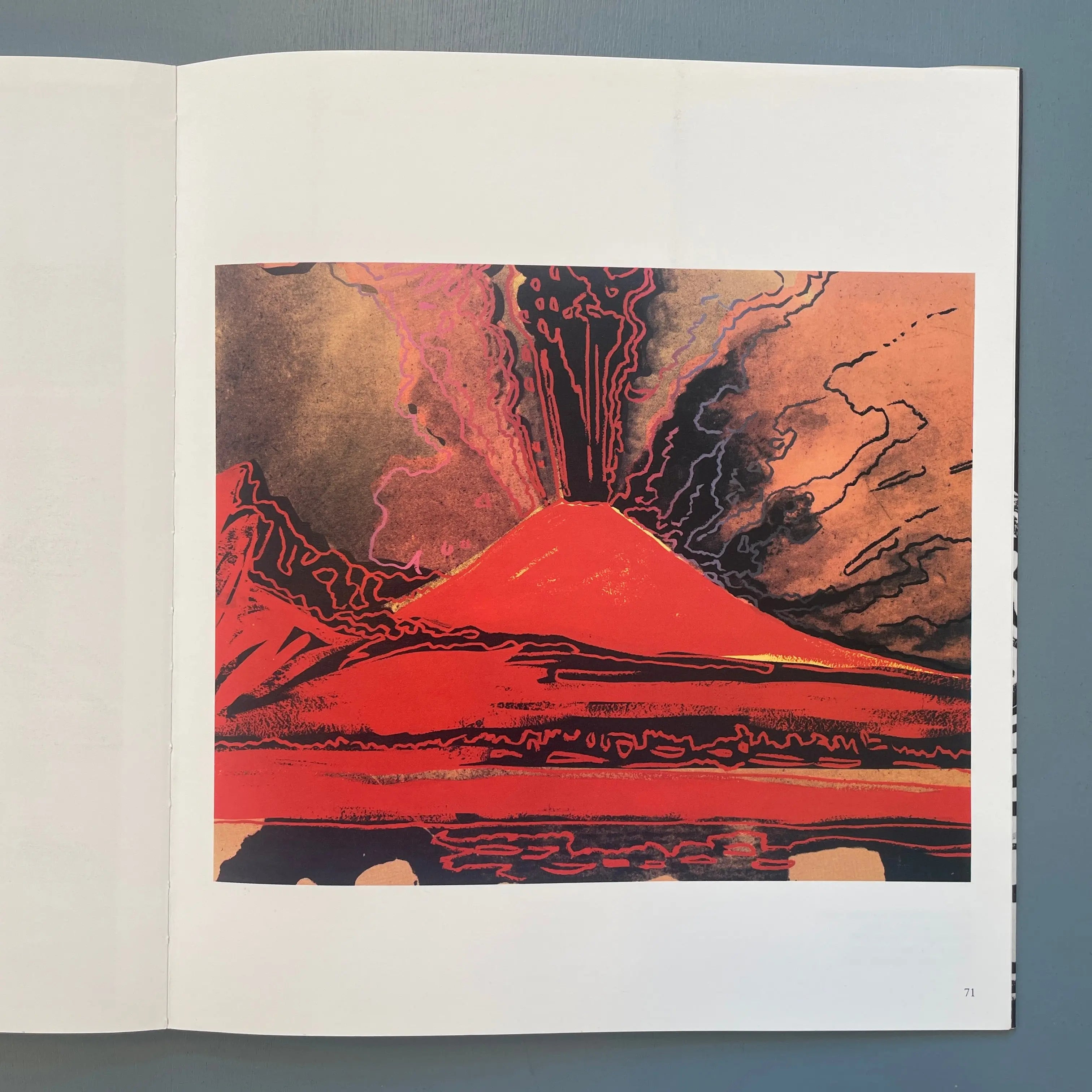 Andy Warhol - Vesuvius by Warhol - Electa Napoli 1985 - Saint