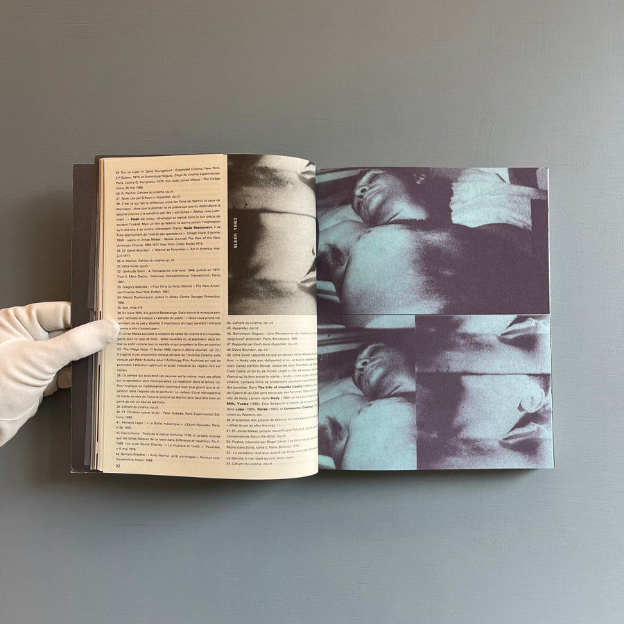 Andy Warhol - Cinema - Editions Carré 1990 - Saint-Martin Bookshop