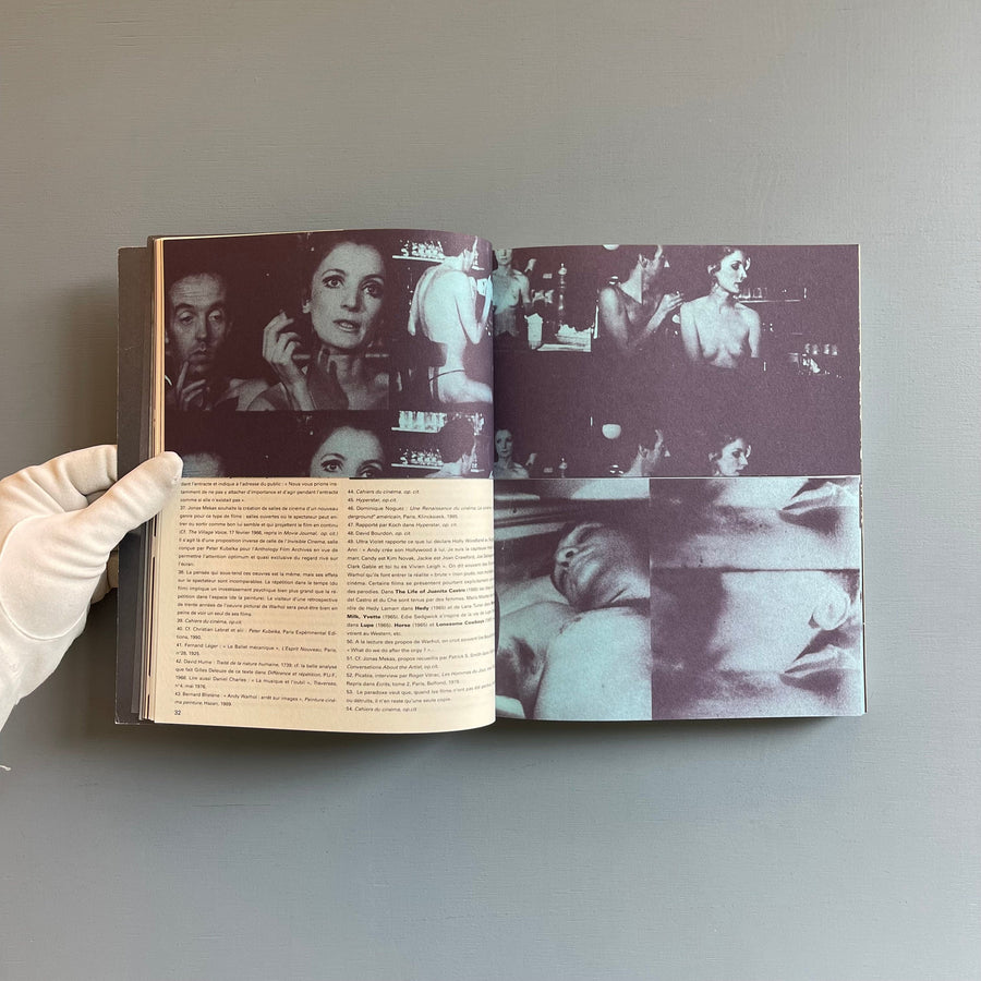 Andy Warhol - Cinema - Editions Carré 1990 - Saint-Martin Bookshop