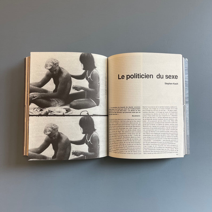 Andy Warhol - Cinema - Editions Carré 1990 - Saint-Martin Bookshop