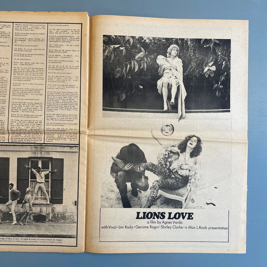 Andy Warhol - Interview Magazine Vol1 No3 - Poetry on Films, Inc 1969 - Saint-Martin Bookshop