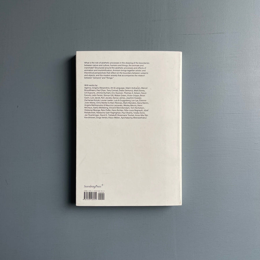 Anselm Franke - Animism - Sternberg Press 2010 - Saint-Martin Bookshop