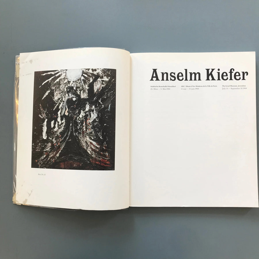 Anselm Kiefer - Städtische Kunsthalle Düsseldorf 1984 Saint-Martin Bookshop