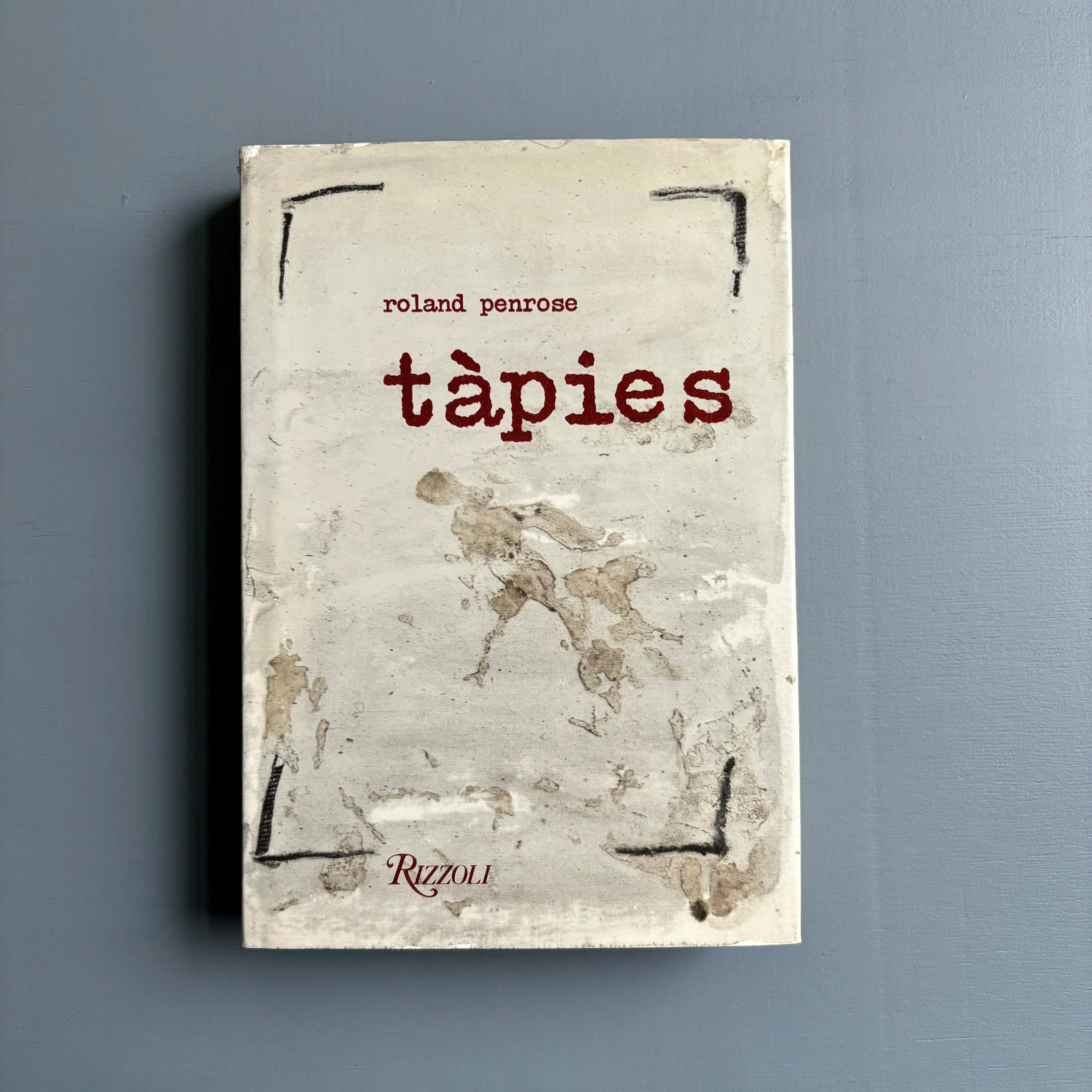 Antoni Tàpies - Rizzoli 1978 - Saint-Martin Bookshop
