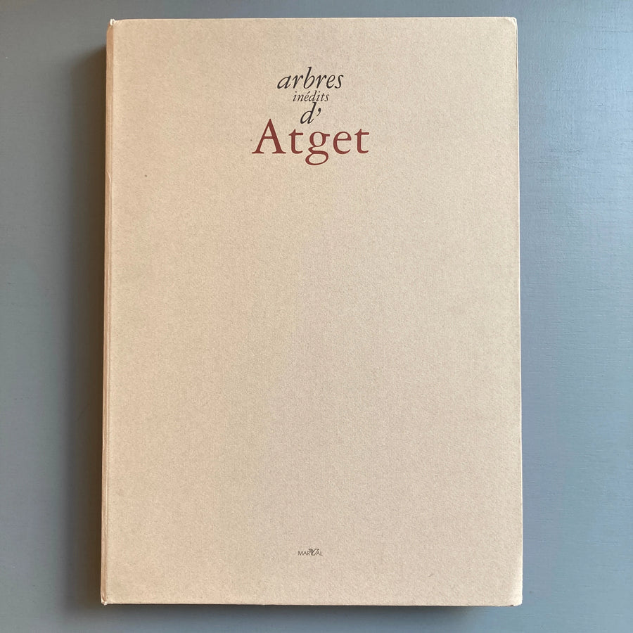 Arbres inédits d'Atget - Marval 2003 Saint-Martin Bookshop