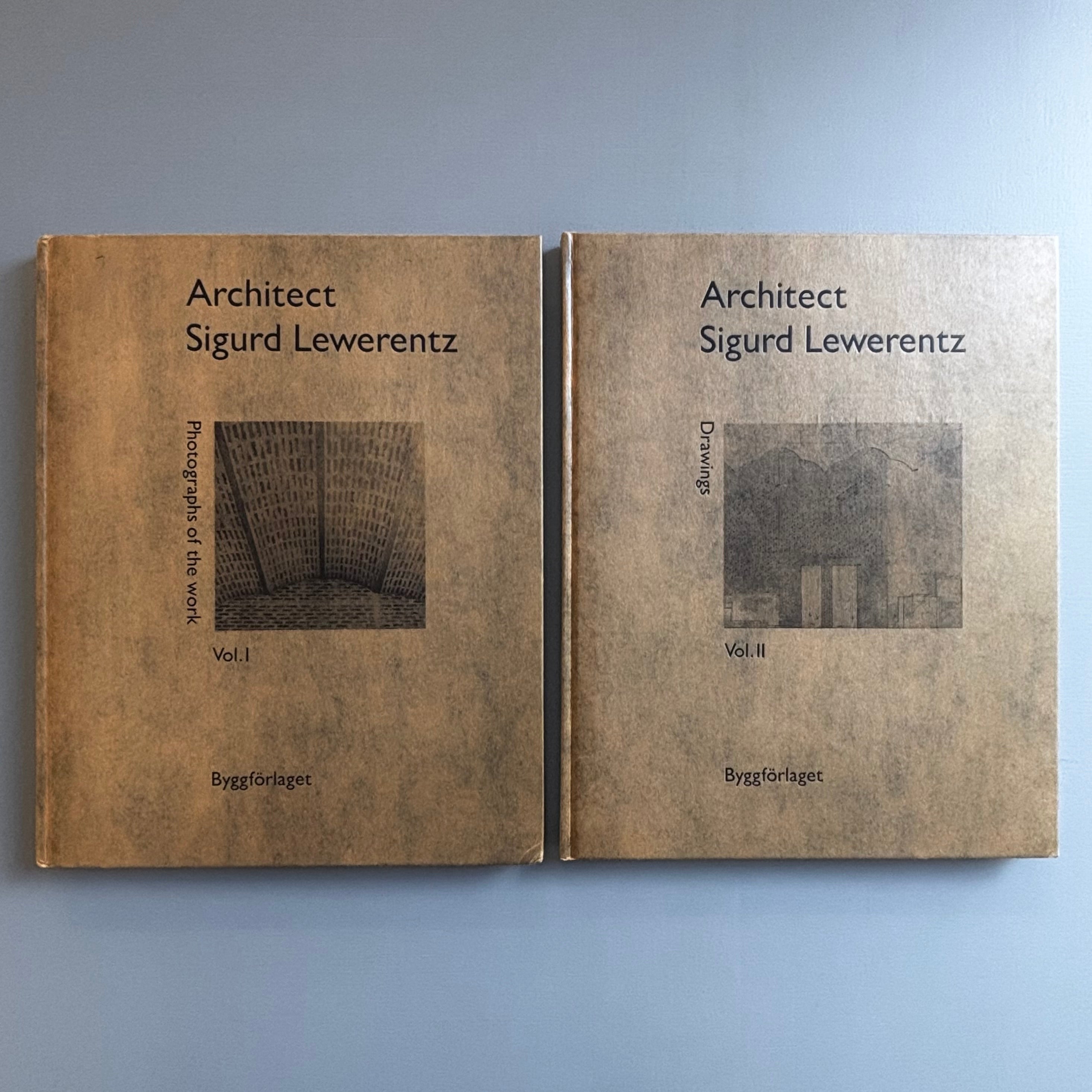 Architect Sigurd Lewerentz - 2 Volume Set: Photographs of the Work