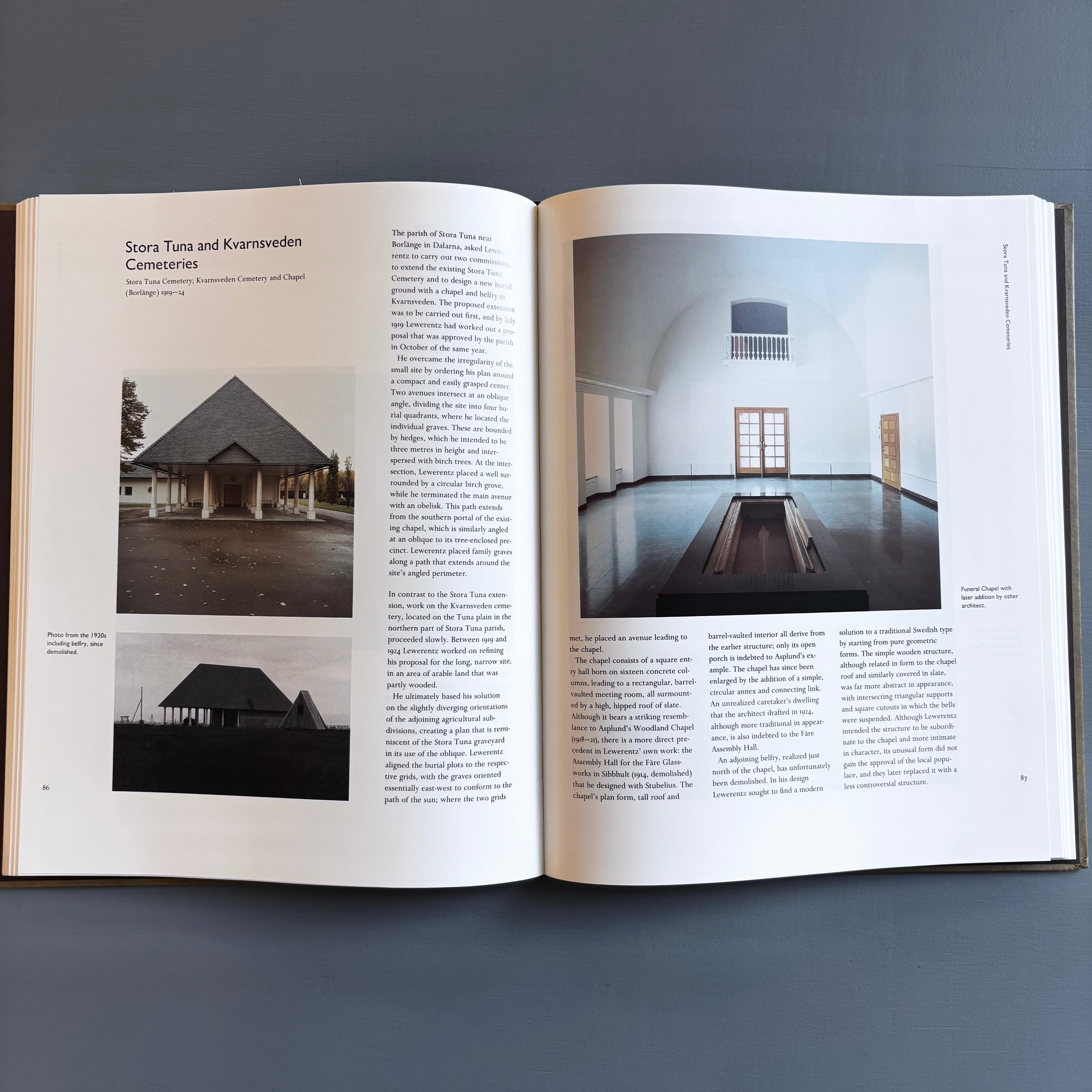 Architect Sigurd Lewerentz - 2 Volume Set: Photographs of the Work