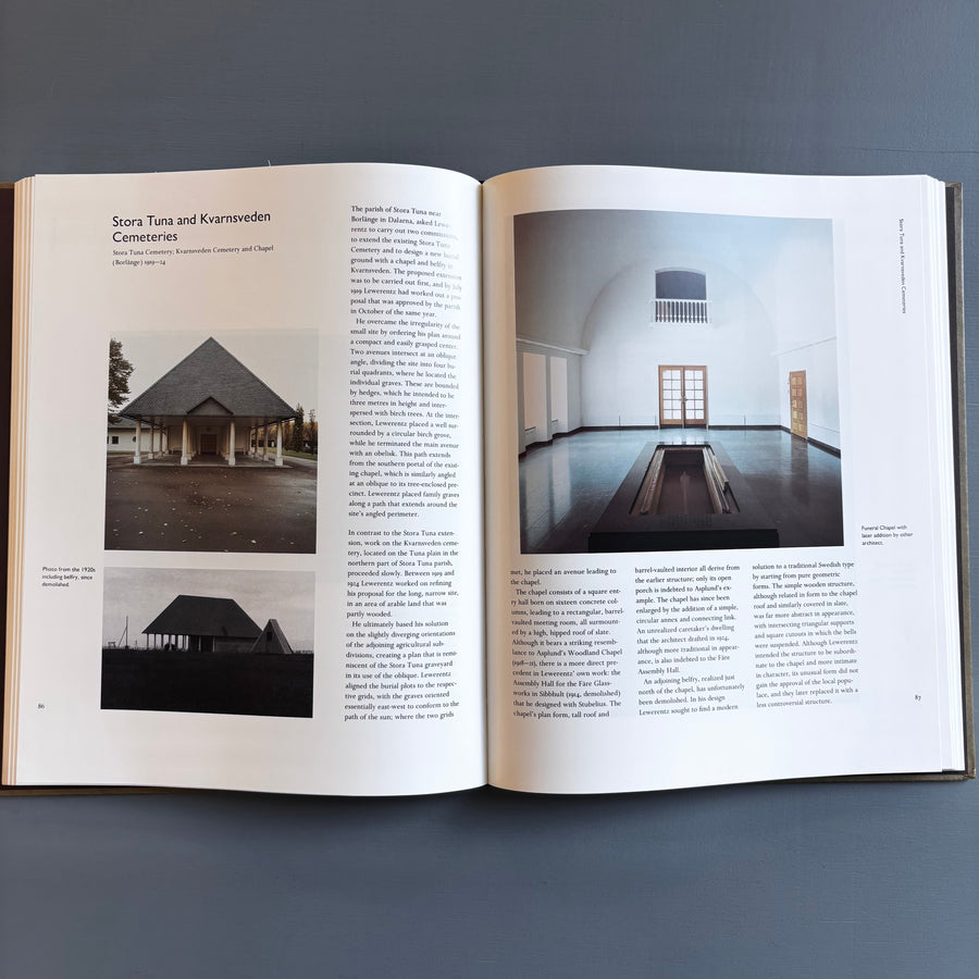 Architect Sigurd Lewerentz - 2 Volume Set: Photographs of the Work