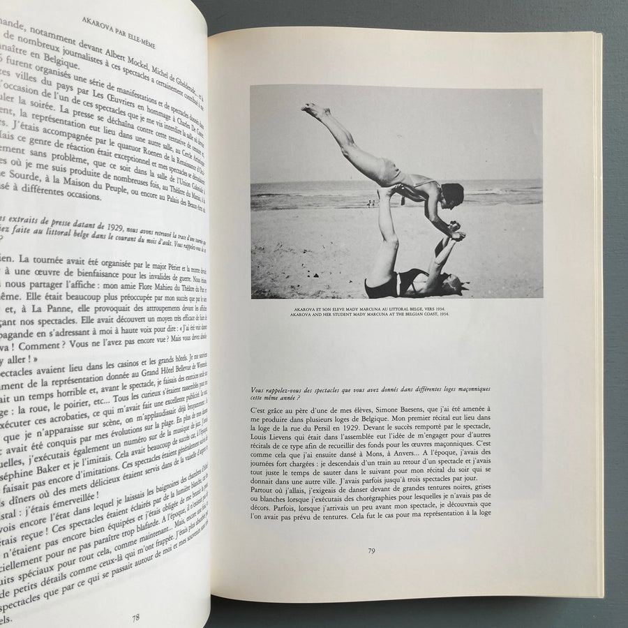 Arkarova: spectacle et avant-gardes 1920-1950 - A.A.M. Editions 1988
