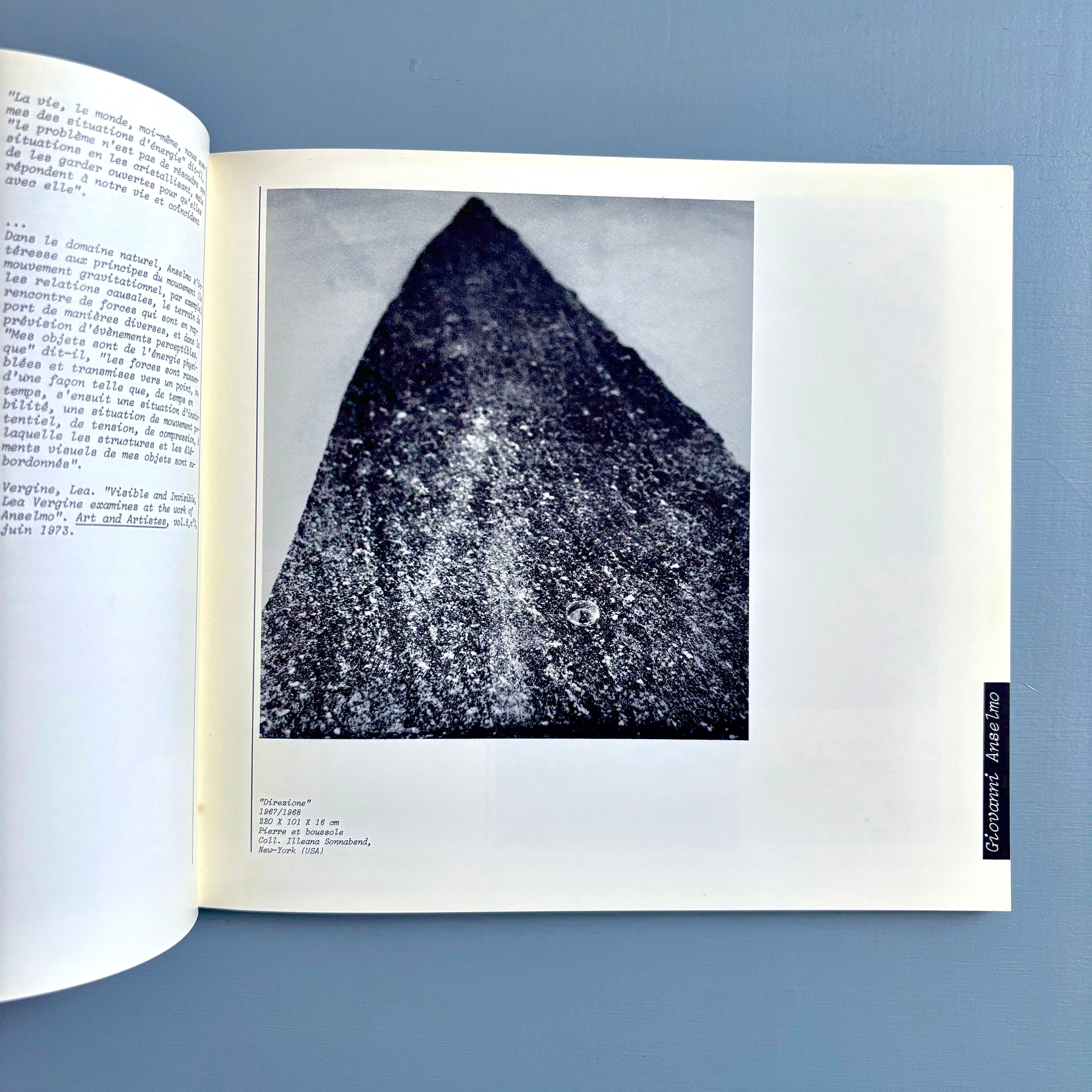 Capc Arte Povera, Antiform. Sculptures 1966-1969 - capc Bordeaux 1982 ...