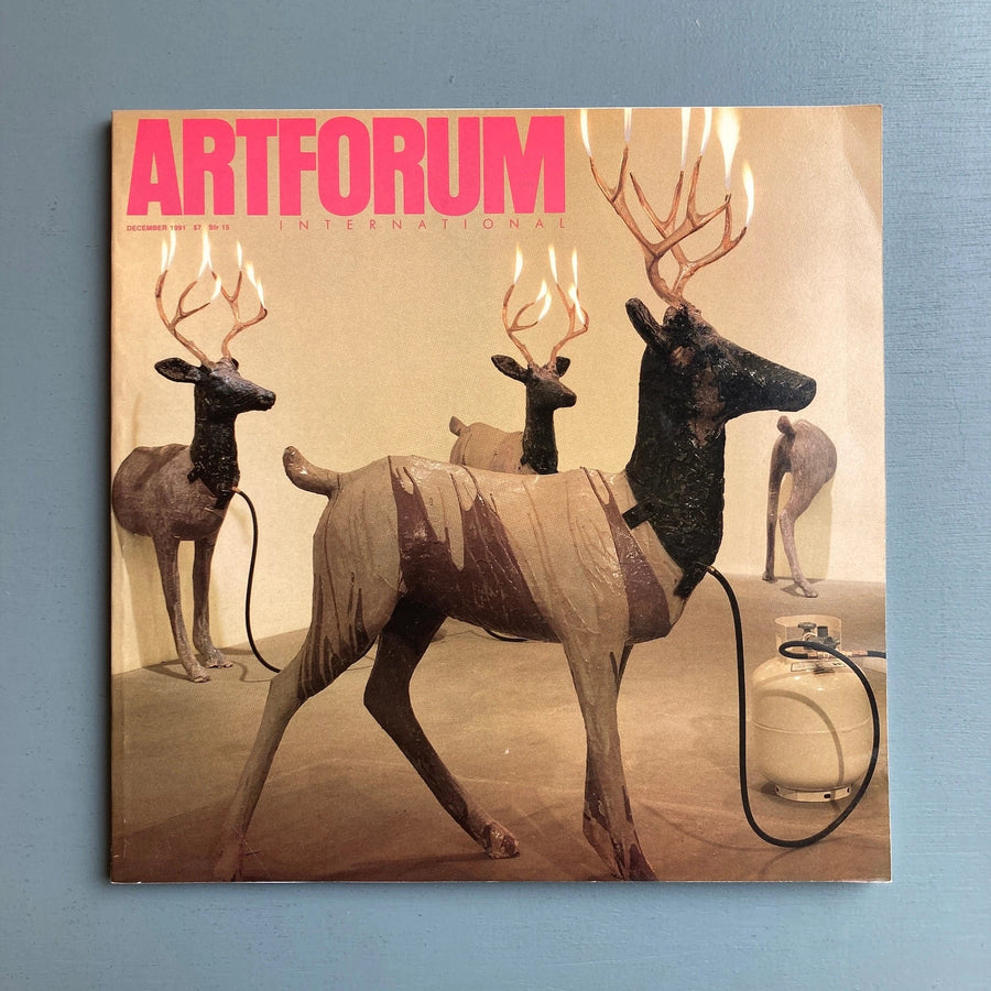 Artforum December Vol 30, No. 4 1991 (Dennis Oppenheim)