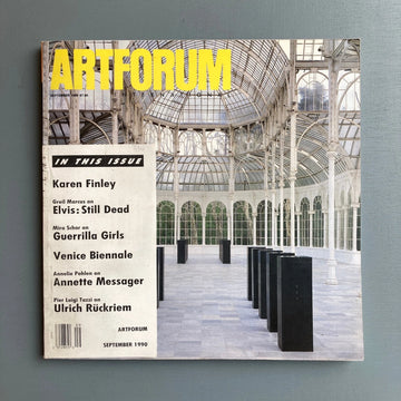 Artforum Vol 19, No. 1 September 1990 (Ulrich Rückriem)