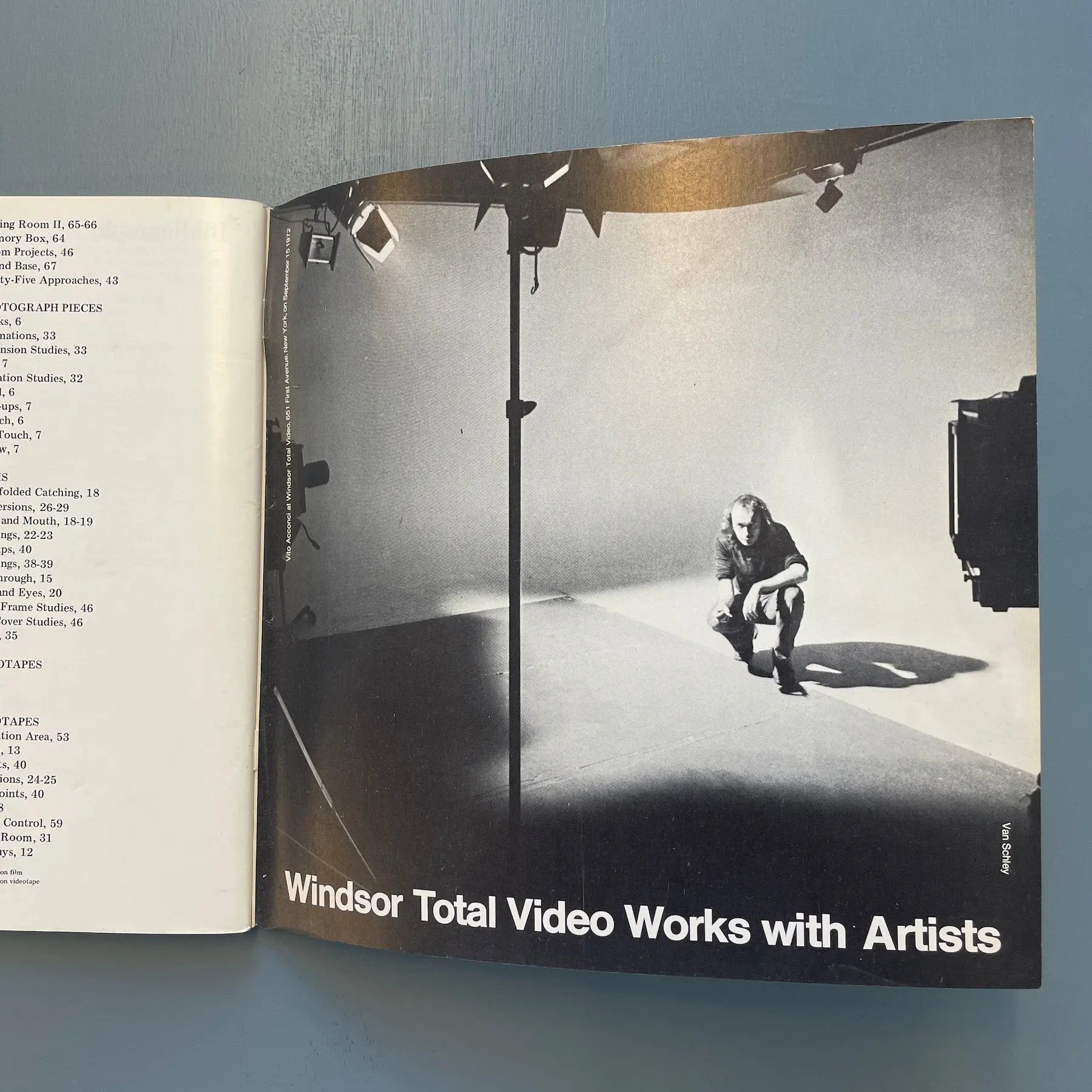 Avalanche Magazine No 6 - Fall 1972 (Vito Acconci by Van Schley