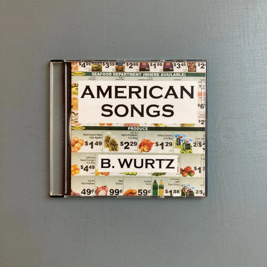 B. Wurtz - American Songs CD 2016 - Saint-Martin Bookshop