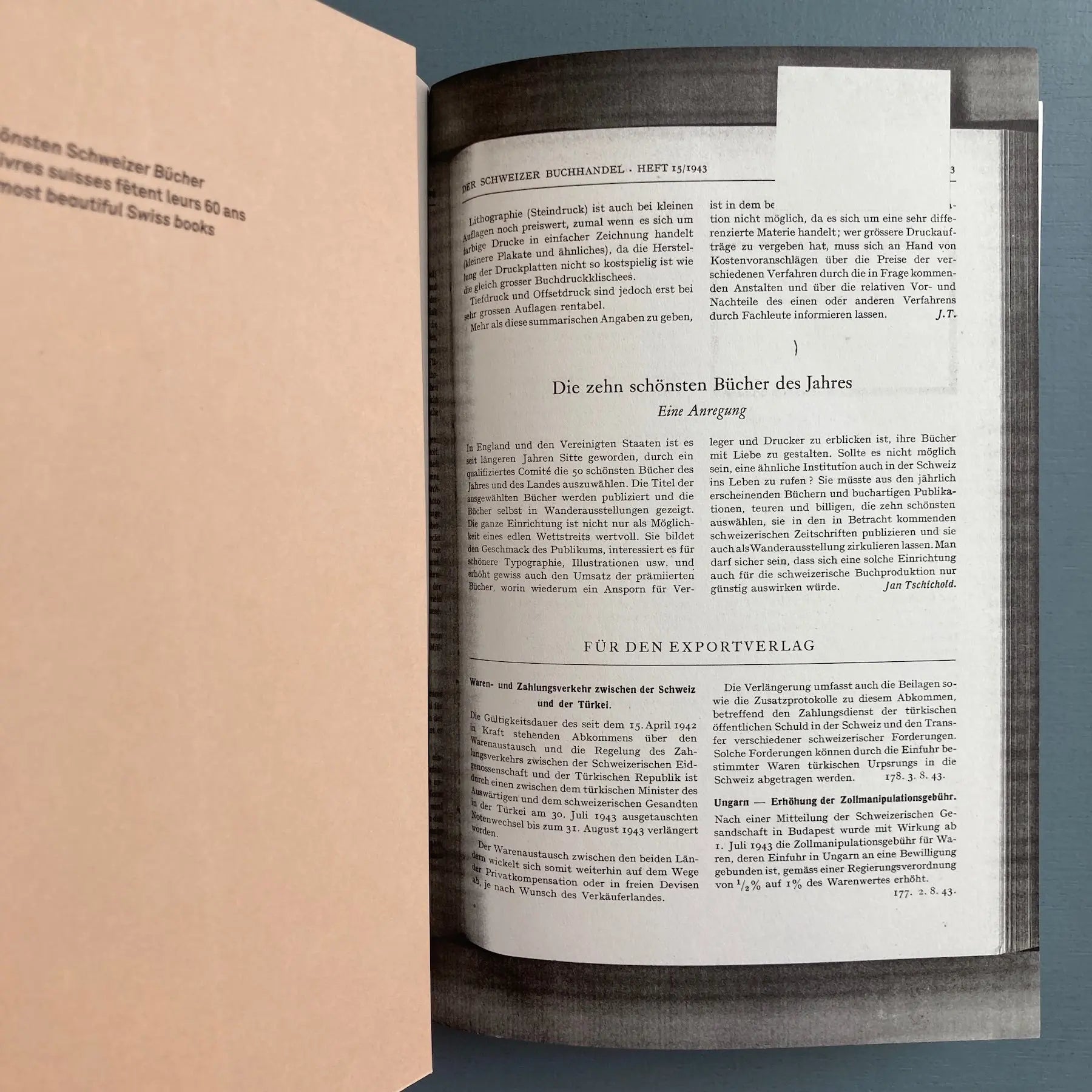 Beauty and the book - 60 years of the most beautiful Swiss books