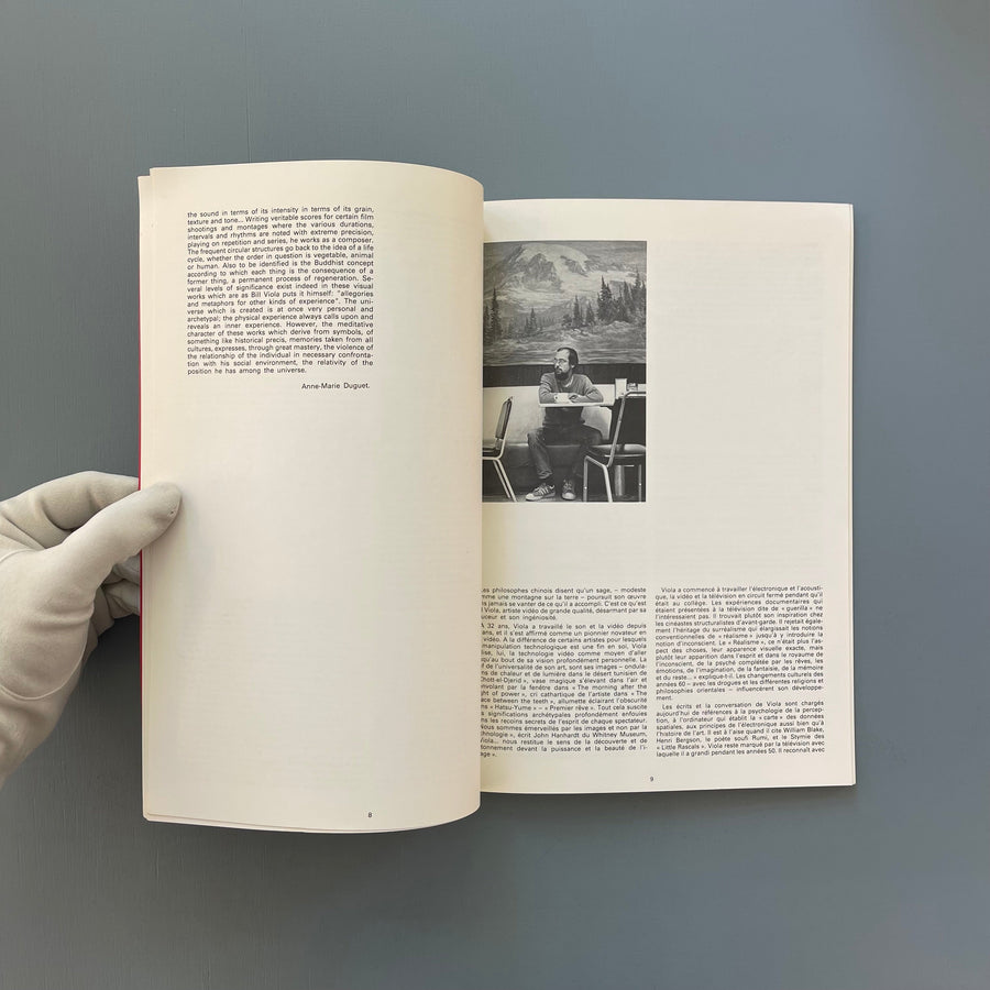 Bill Viola - ARC Paris 1983 - Saint-Martin Bookshop