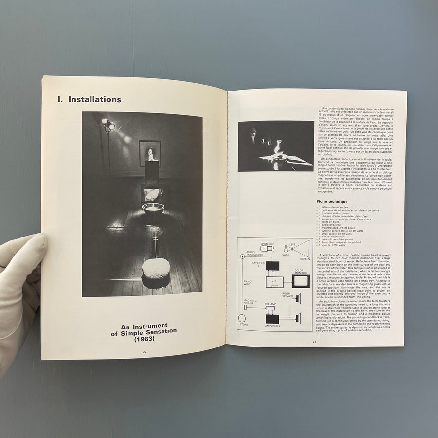 Bill Viola - ARC Paris 1983 - Saint-Martin Bookshop