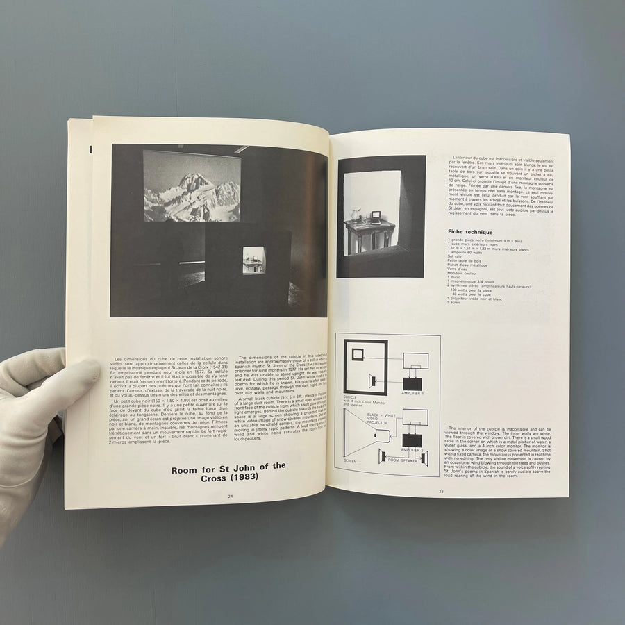 Bill Viola - ARC Paris 1983 - Saint-Martin Bookshop