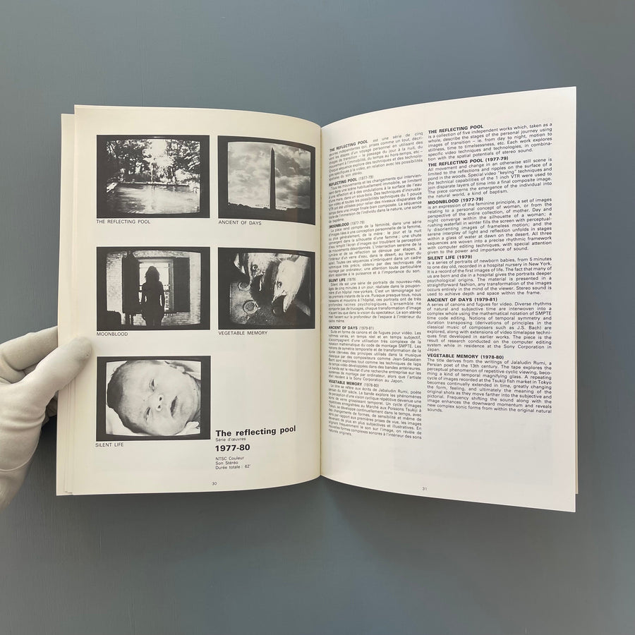 Bill Viola - ARC Paris 1983 - Saint-Martin Bookshop