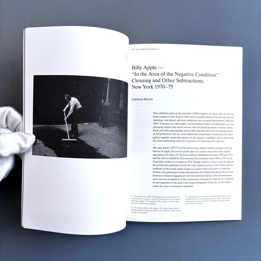 Billy Apple - New York 1970-75 - The Mayor Gallery 2013