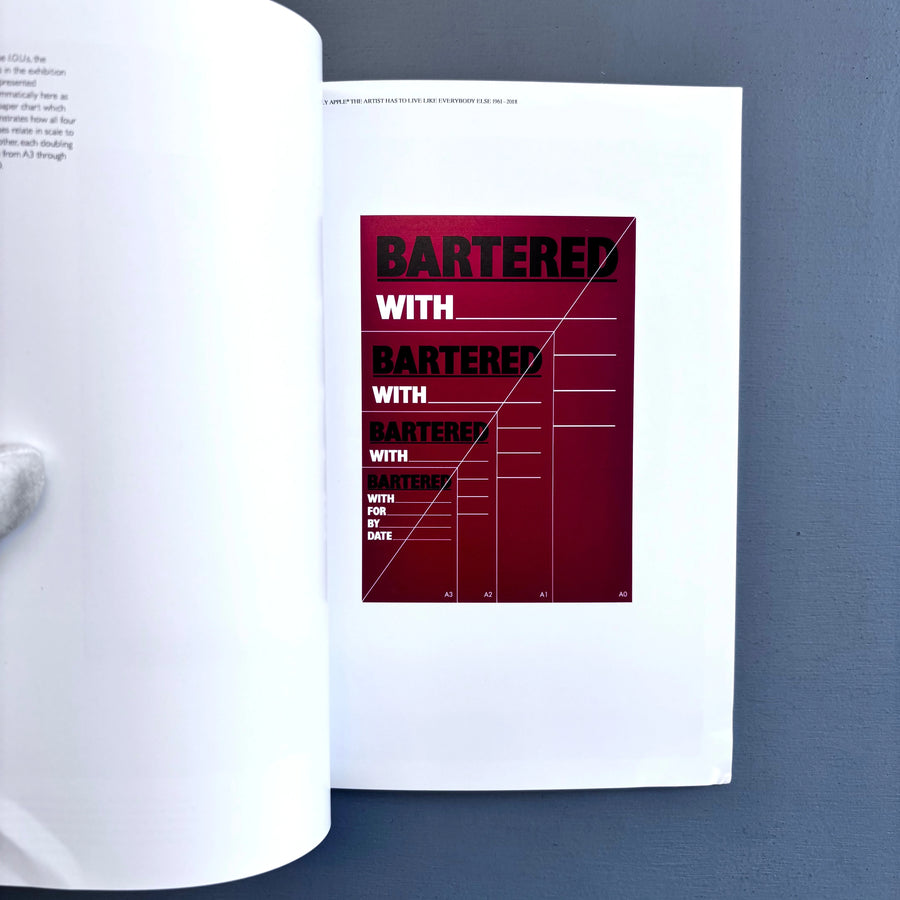 Billy Apple - The Artist Has to Live Like Everybody Else 1961-2018 - The Mayor Gallery 2018