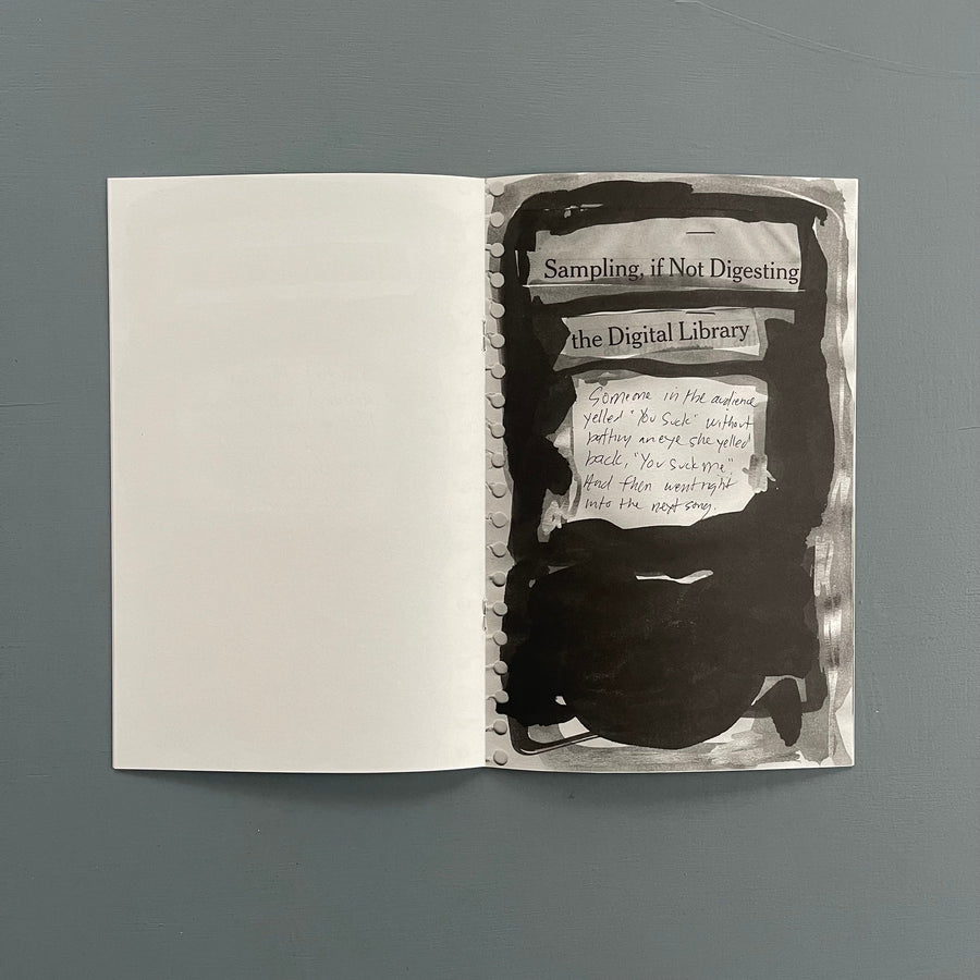 Black Noise tribute to Steve Parrino - JRP Ringier 2007 - Saint-Martin Bookshop
