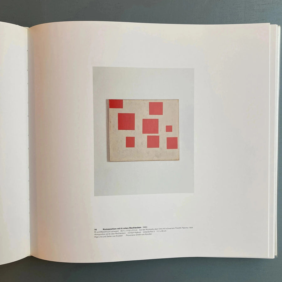 Blinky Palermo - Complete works (Werkverzeichnis) - Oktagon 1995 - Saint-Martin Bookshop