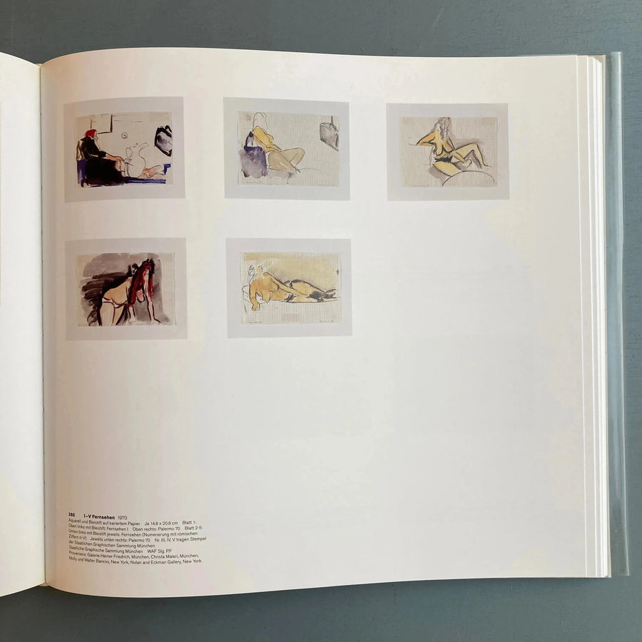 Blinky Palermo - Complete works (Werkverzeichnis) - Oktagon 1995 - Saint-Martin Bookshop