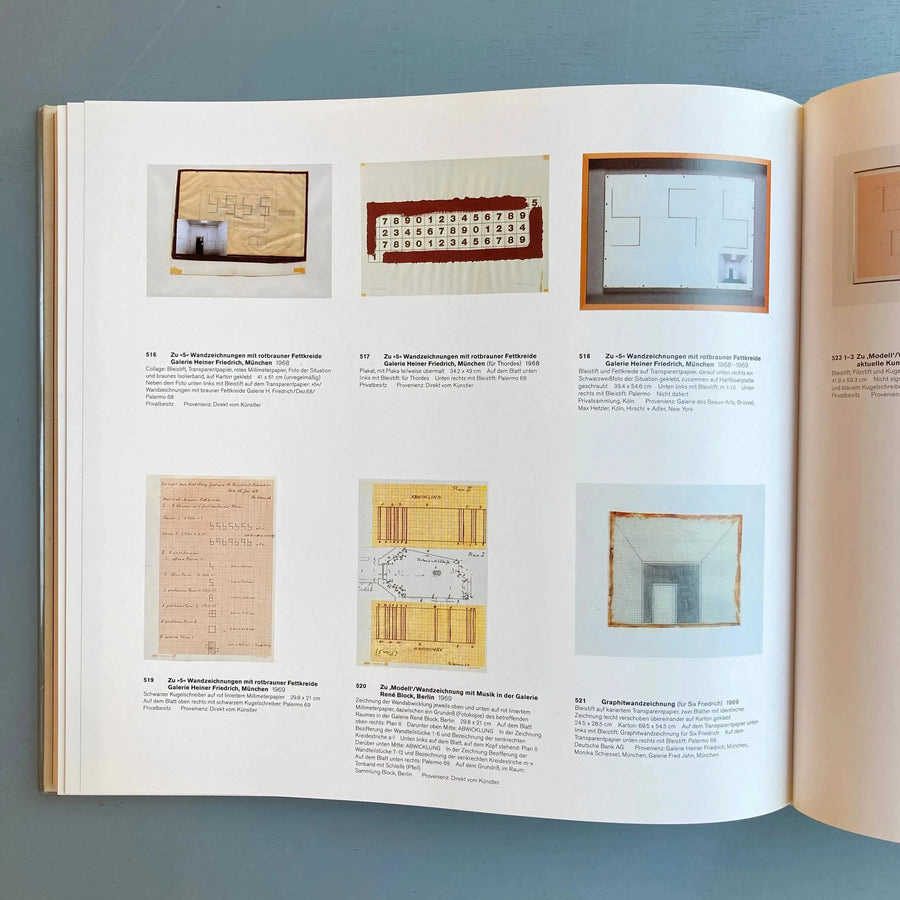 Blinky Palermo - Complete works (Werkverzeichnis) - Oktagon 1995 - Saint-Martin Bookshop