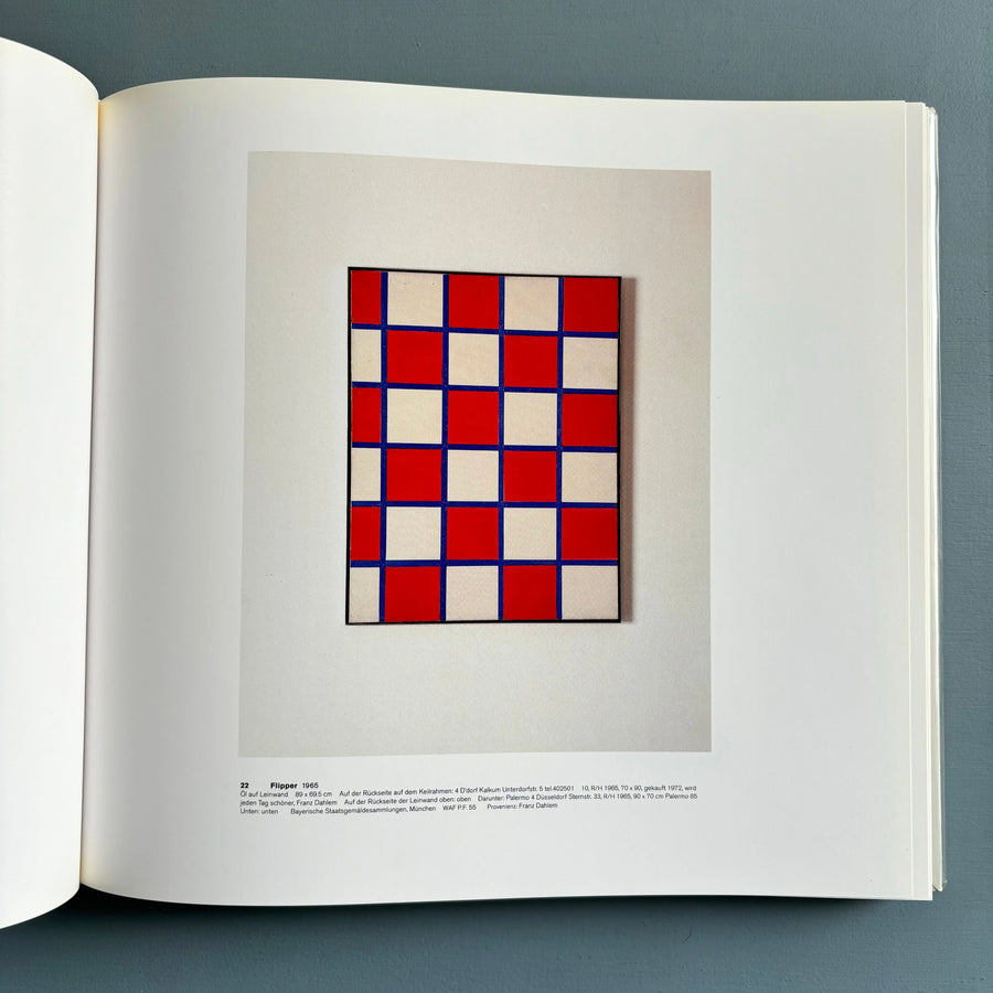 Blinky Palermo - Complete works (Werkverzeichnis) - Oktagon 1995 - Saint-Martin Bookshop