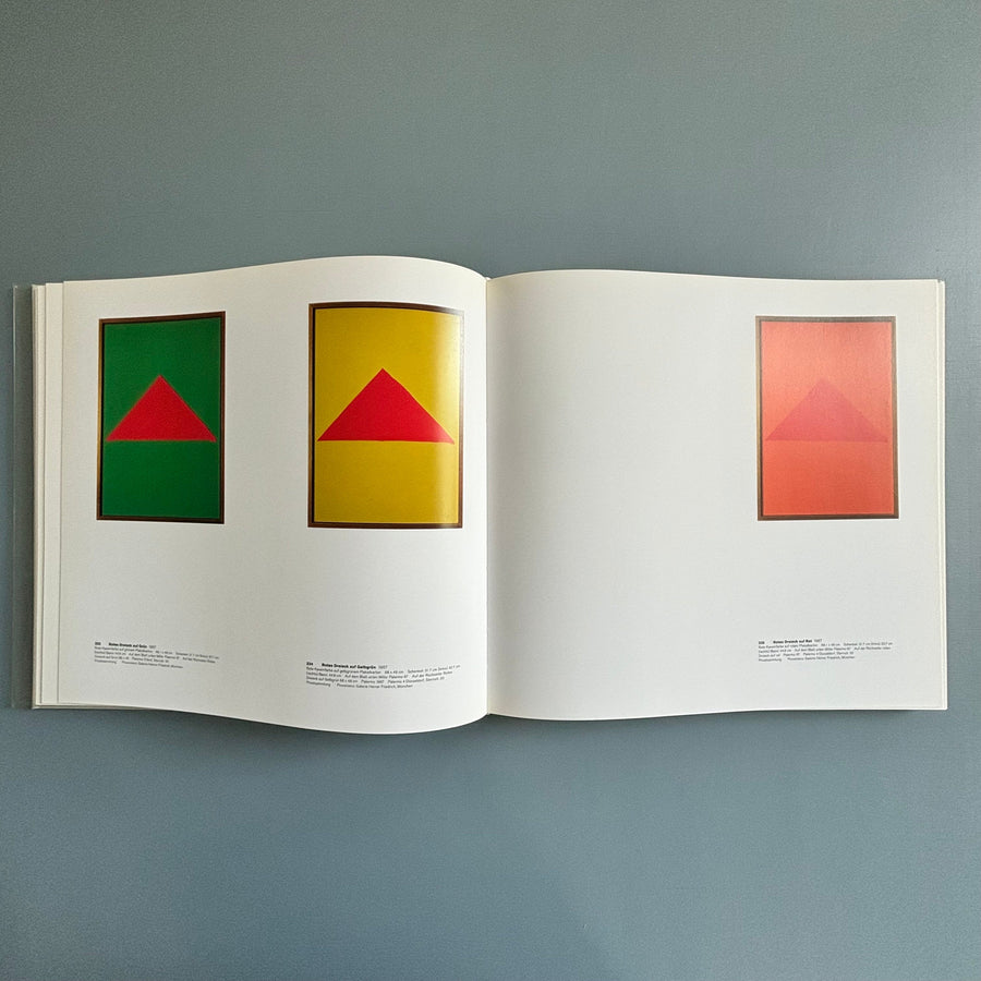 Blinky Palermo - Complete works (Werkverzeichnis) - Oktagon 1995 - Saint-Martin Bookshop