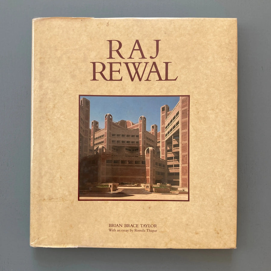 Brian Brace Taylor - Raj Rewal - Mimar Publications 1992 Saint-Martin Bookshop