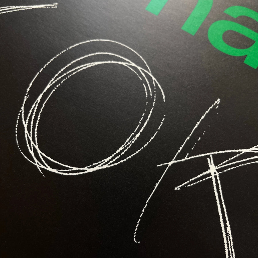 Bruce Nauman - Ok Ok Ok - Poster Exhibition Nr 31 Portikus 1991