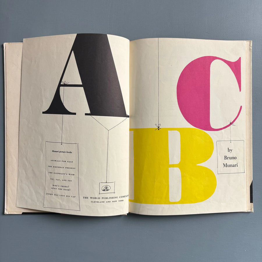 Bruno Munari - ABC - The World Publishing Company 1960 - Saint-Martin Bookshop