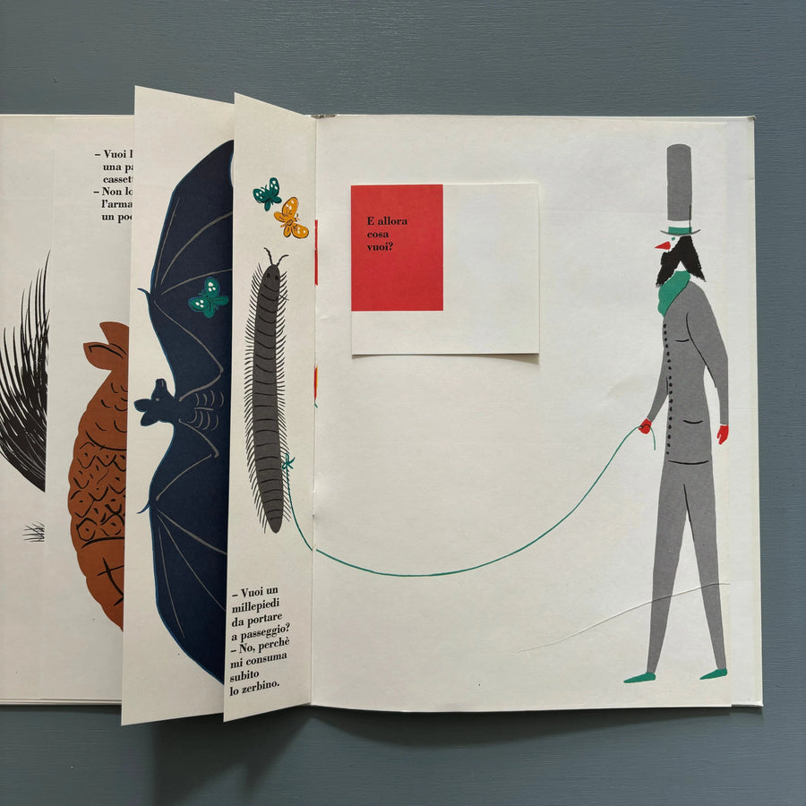 Bruno Munari - Il venditore di animali - Emme Edizioni 1979 - Saint-Martin Bookshop
