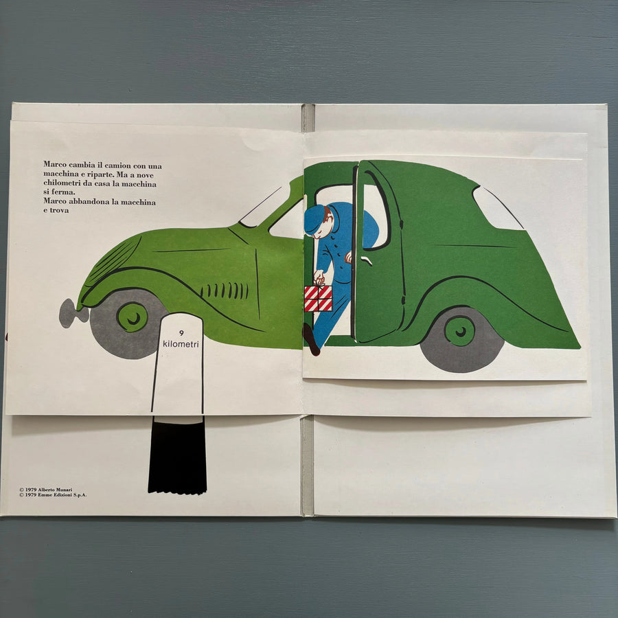 Bruno Munari - L'uomo del camion - Emme Edizioni 1979 - Saint-Martin Bookshop