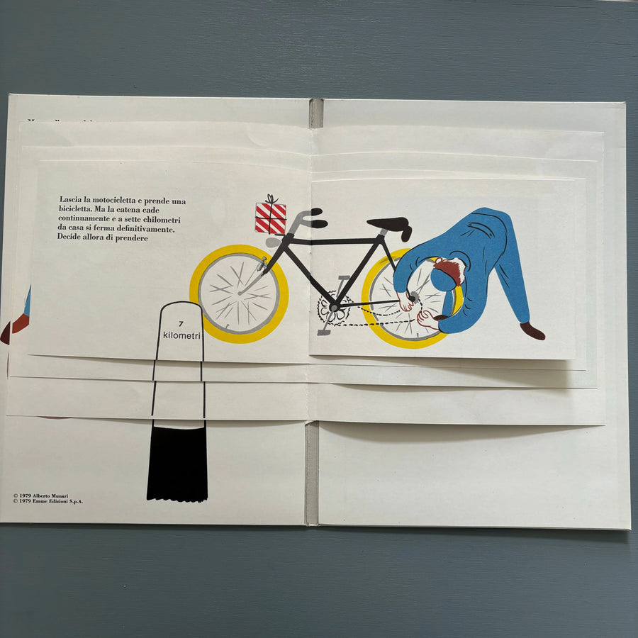 Bruno Munari - L'uomo del camion - Emme Edizioni 1979 - Saint-Martin Bookshop