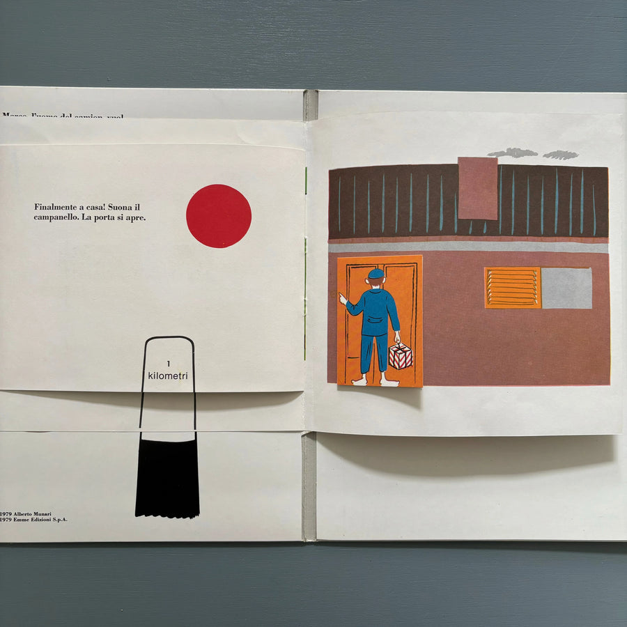 Bruno Munari - L'uomo del camion - Emme Edizioni 1979 - Saint-Martin Bookshop