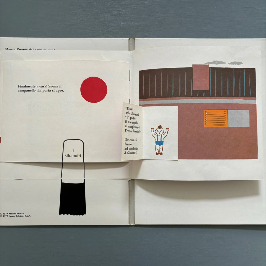 Bruno Munari - L'uomo del camion - Emme Edizioni 1979 - Saint-Martin Bookshop