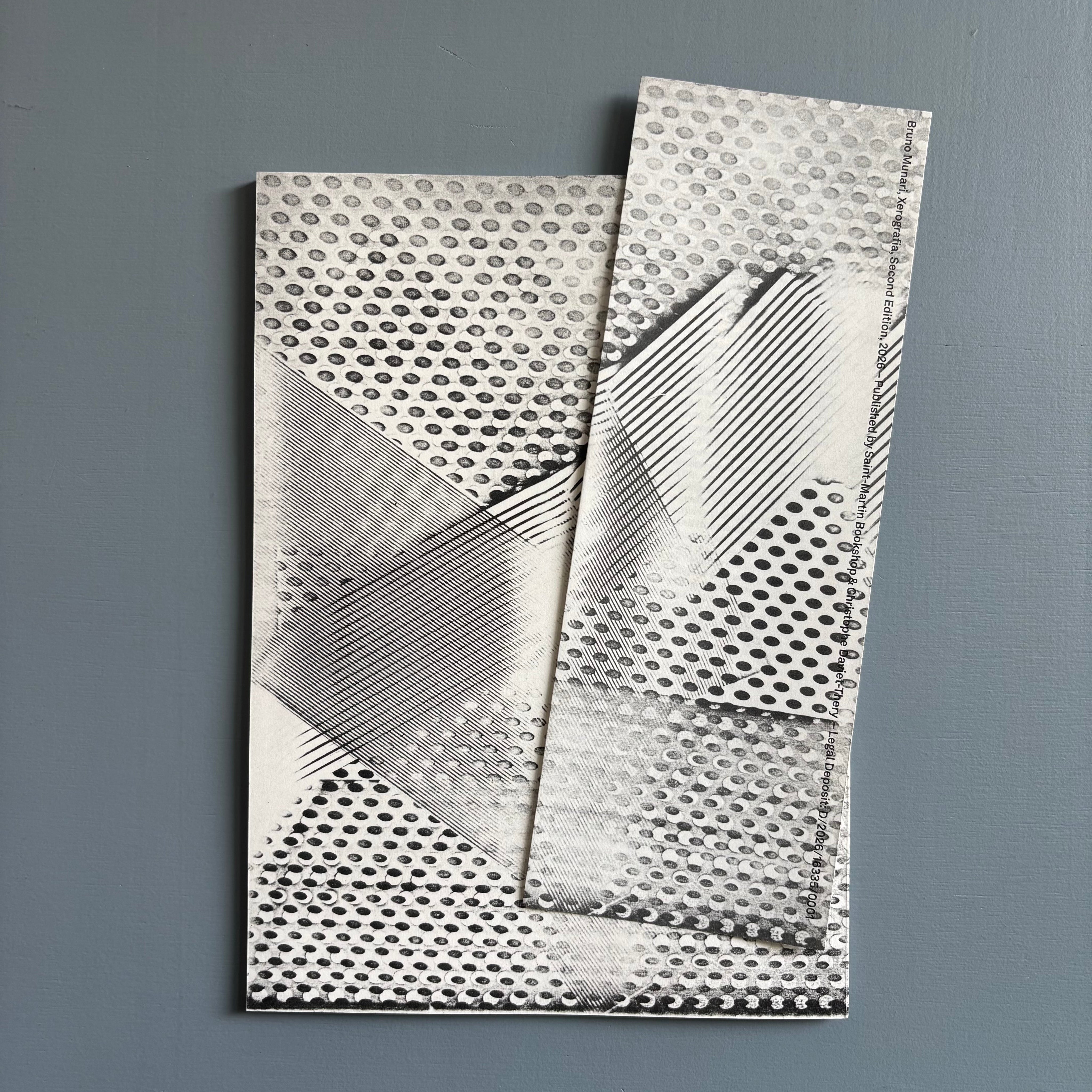 Bruno Munari - Xerografia - Saint-Martin Bookshop/Christophe