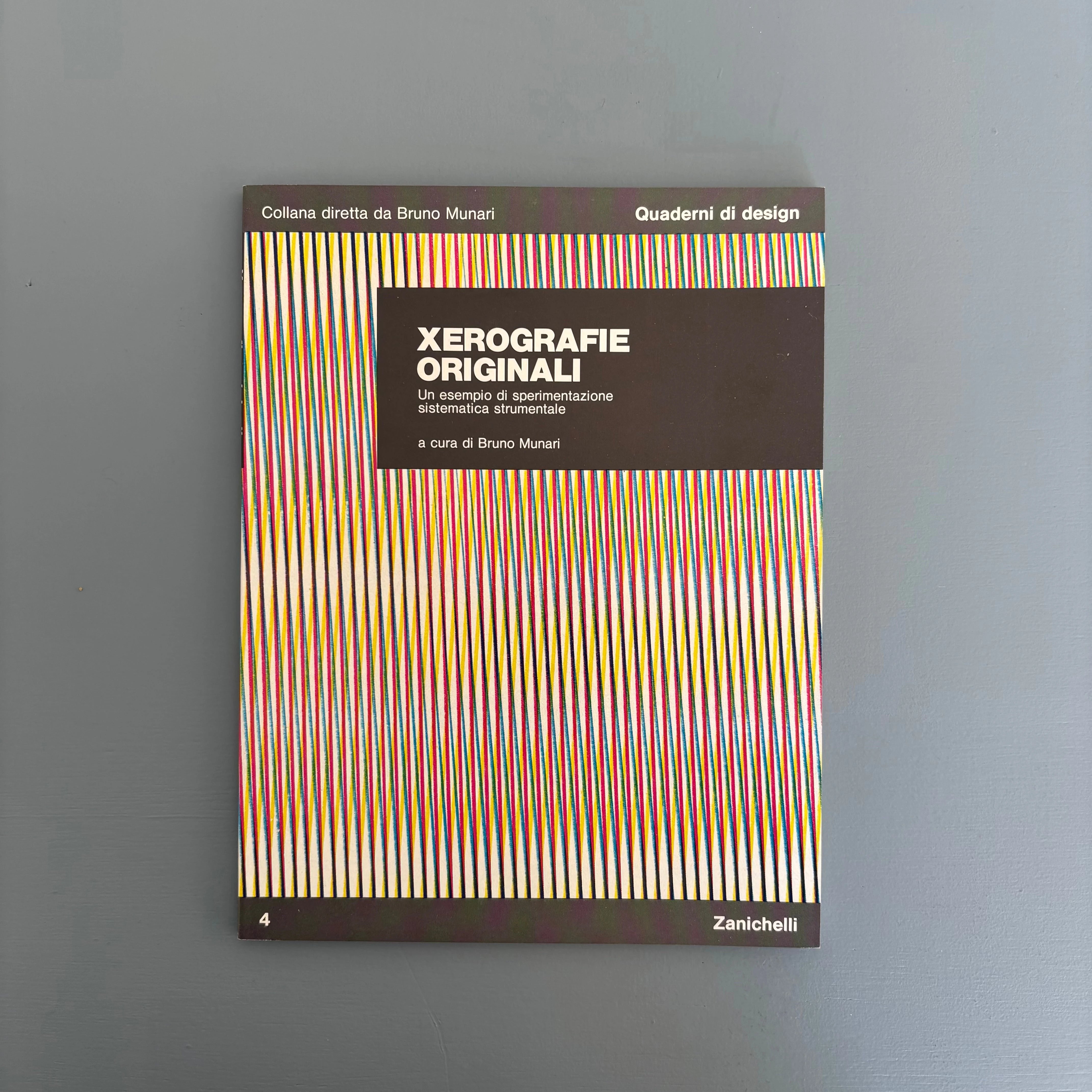 ブルーノ・ムナーリ Xerografie originali デザイン Bruno Munari
