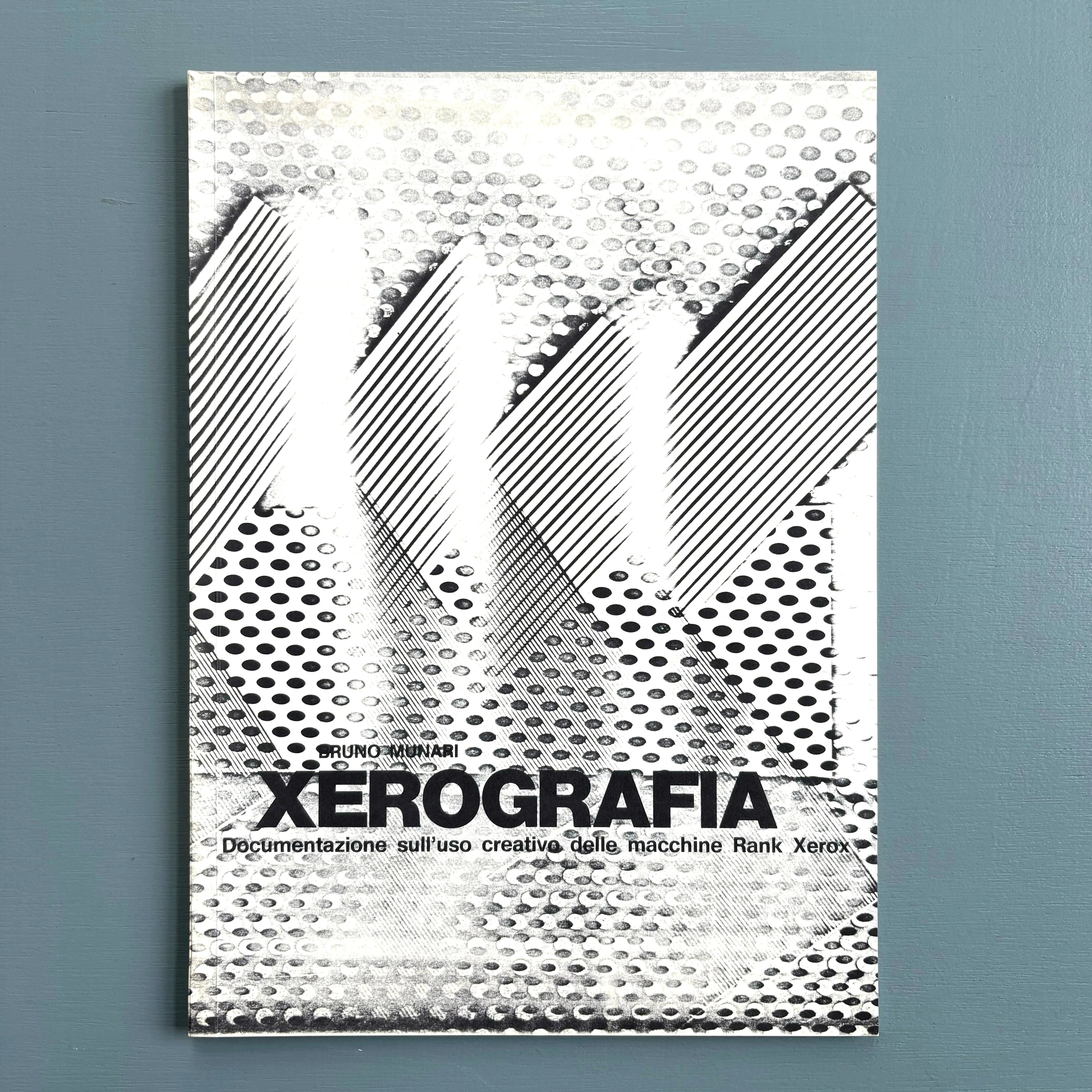 Bruno Munari - xerografia - Rank Xerox 1970 - Saint-Martin Bookshop