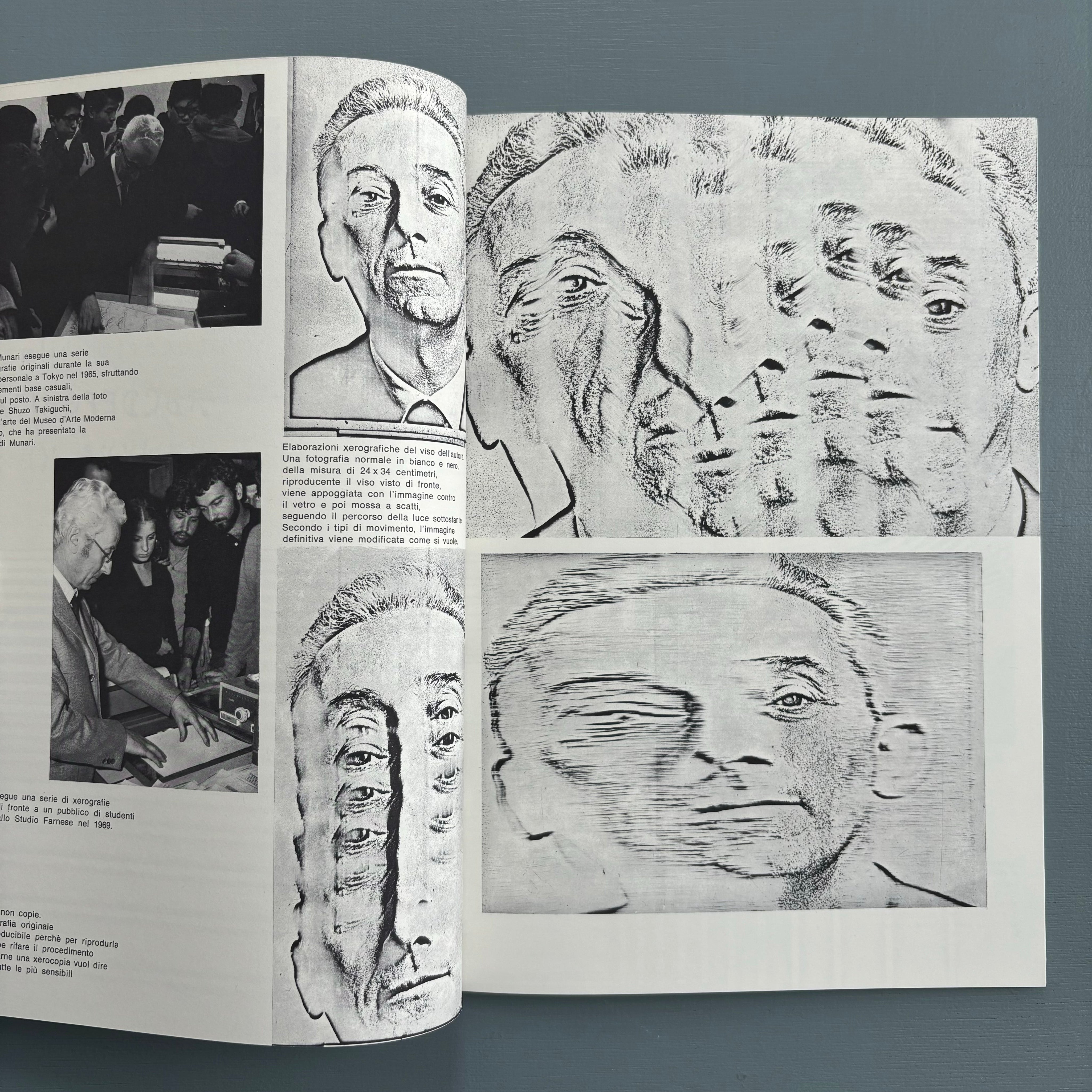 Bruno Munari - xerografia - Rank Xerox 1970 - Saint-Martin Bookshop