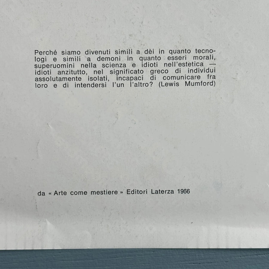 Bruno Munari - xerografie originali, polariscop, oggetti di design - Modern Art Agency 1966 - Saint-Martin Bookshop