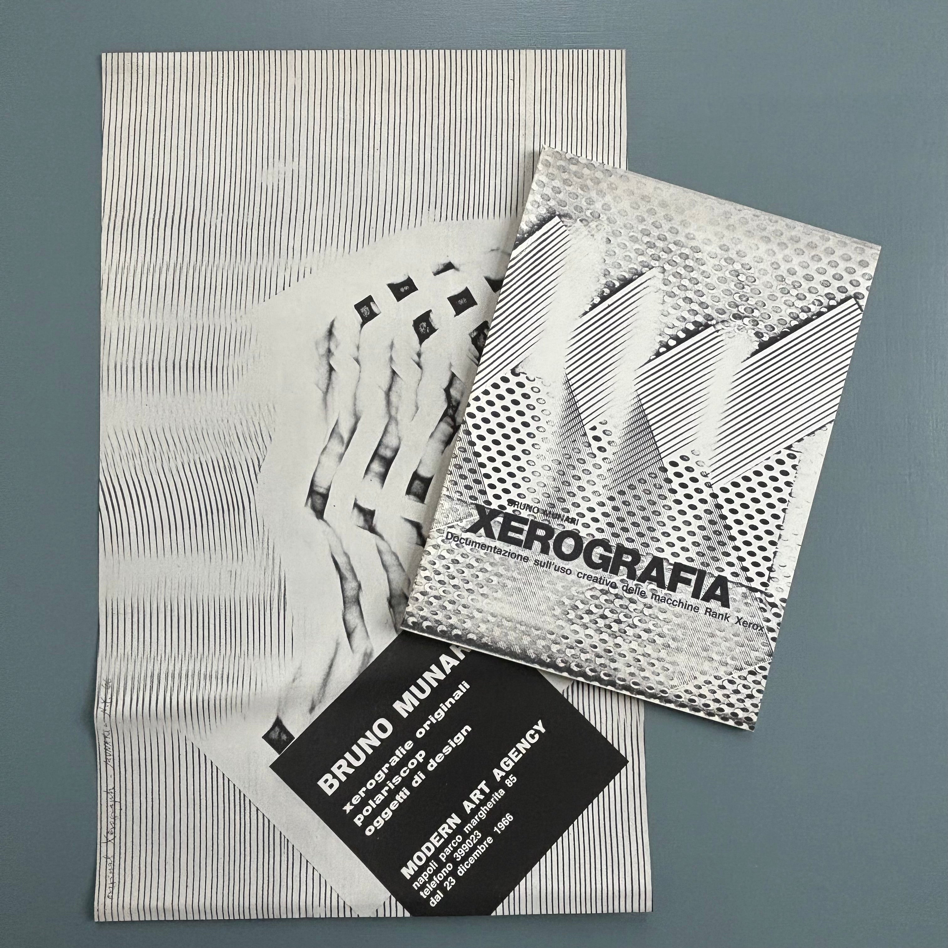 Bruno Munari - xerografie originali, polariscop, oggetti di design